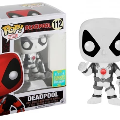 Funko Marvel White Deadpool SDCC 2016 Exclusive Pop! Vinyl Figure