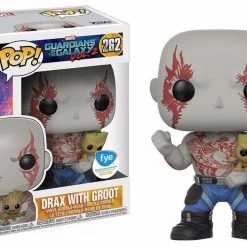 Funko Guardians Of The Galaxy Vol. 2 - Drax With Groot Exclusive POP! Vinyl Figure Funko Items