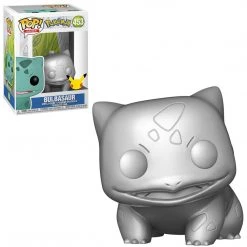 Funko Pokemon - Bulbasaur (Metallic Silver) Pop! Vinyl Figure Funko Items