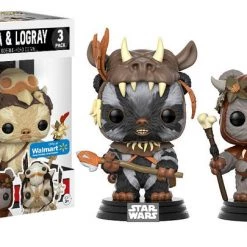 Funko Star Wars - Ewok 3-Pack Exclusive Pop! Vinyl Figure