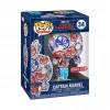 Funko POP! Art Series: Marvel Patriotic Age - Captain Marvel Exclusive Pop! Vinyl Figure Funko Items