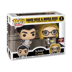 Funko Schitt's Creek - Fold In The Cheese David & Moira Exclusive 2-Pack Pop! Vinyl Figures Funko Items