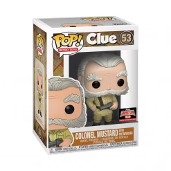 Funko POP Retro Toys - CLUE Colonel Mustard (/w The Revolver) Exclusive Pop! Vinyl Figure