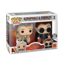 Funko Good Omens - Aziraphale & Crowley /w Wings Specialty Series Exclusive 2-Pack Pop! Vinyl Figure