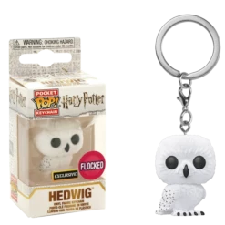 Funko Harry Potter - Hedwig (Flocked) Exclusive Pop! Vinyl Keychain Funko Items