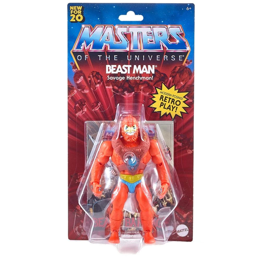 Mattel Masters Of The Universe Origins Series 1 - Beast Man 1 Mattel Masters Of The Universe Origins Series 1 - Beast Man
