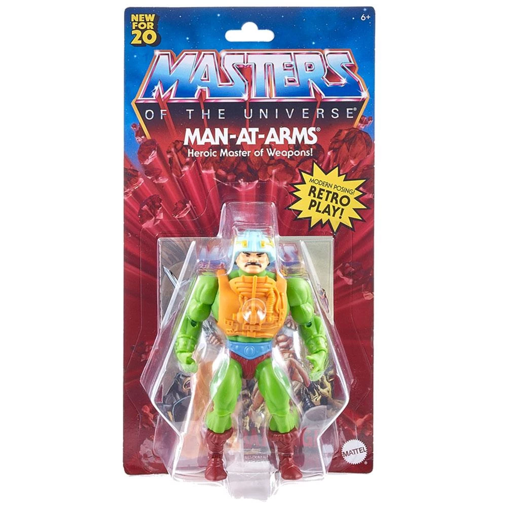 Mattel Masters Of The Universe Origins Series 1 - Man-At-Arms 1 Mattel Masters Of The Universe Origins Series 1 - Man-At-Arms