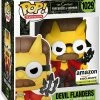 Funko The Simpsons - Treehouse Of Horrors Glow-In-The-Dark Devil Flanders Exclusive Pop! Vinyl Figure Funko Items