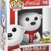 Funko POP Ad Icons - Diamond Collection Coca-Cola Polar Bear Exclusive Pop! Vinyl Figure Funko Items