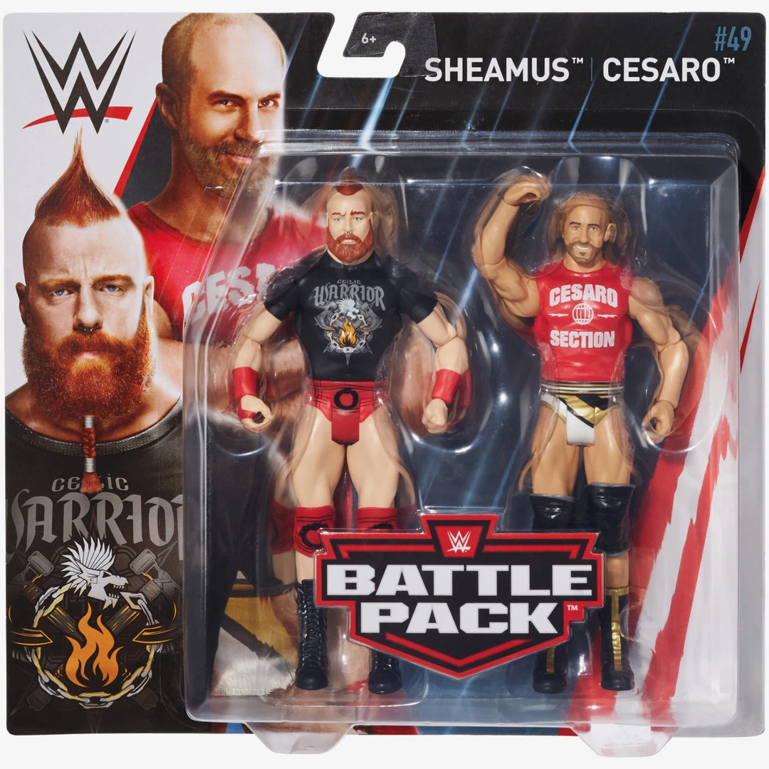 Mattel WWE Battle Pack Series 49 - Sheamus And Cesaro (The Bar) New Arrivals 1 Mattel WWE Battle Pack Series 49 - Sheamus And Cesaro (The Bar) New Arrivals