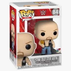Funko WWE - Stone Cold Steve Austin W/Belt (Metallic) Pop! Vinyl Figure