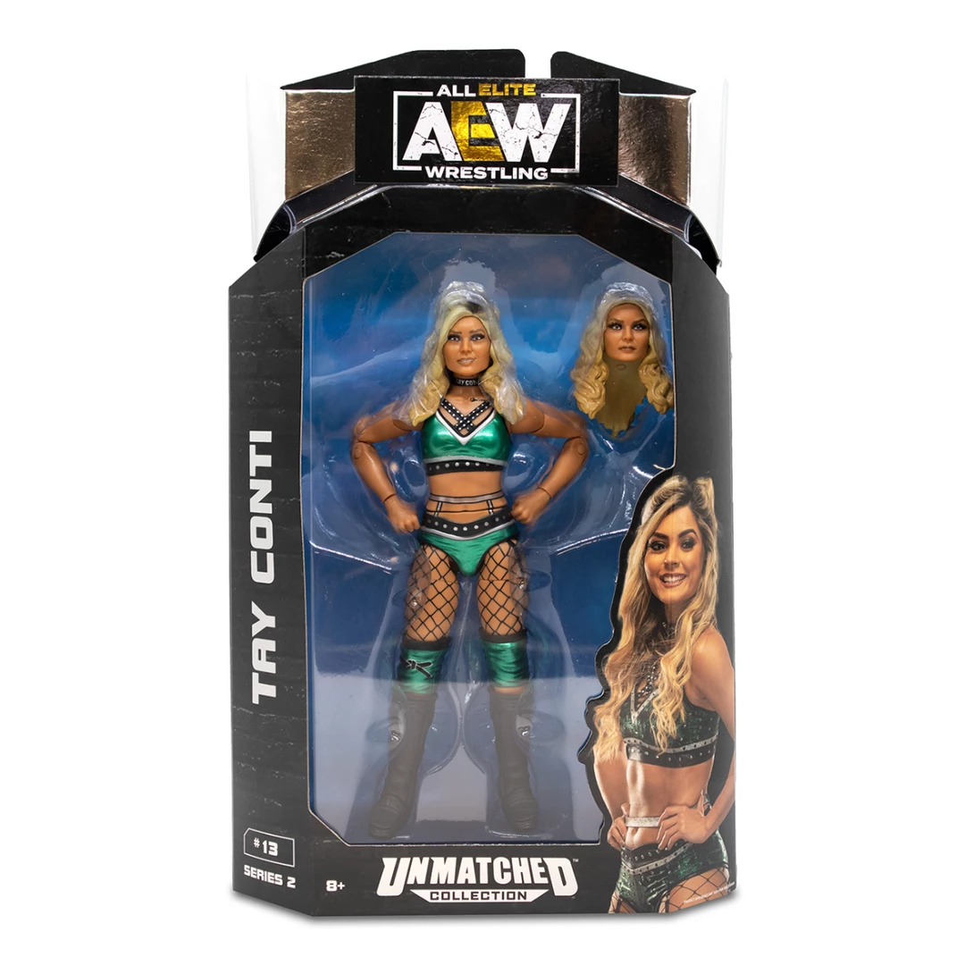 Jazwares New Arrivals AEW Unmatched Series 2 - Tay Conti 1 Jazwares New Arrivals AEW Unmatched Series 2 - Tay Conti