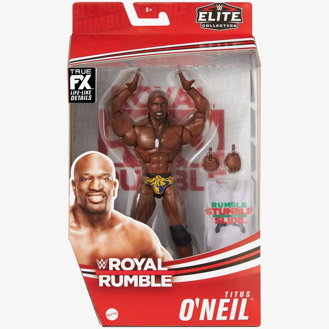 Mattel WWE Royal Rumble 2021 Elite Series - Titus O'Neil New Arrivals 1 Mattel WWE Royal Rumble 2021 Elite Series - Titus O'Neil New Arrivals