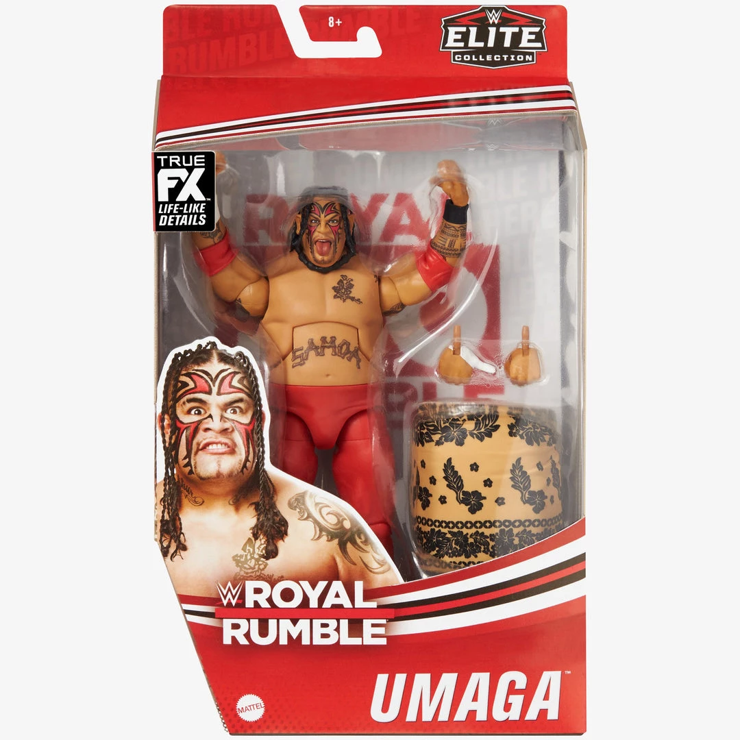 Mattel New Arrivals WWE Royal Rumble 2021 Elite Series - Umaga 1 Mattel New Arrivals WWE Royal Rumble 2021 Elite Series - Umaga