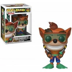 Funko Crash Bandicoot - Crash Bandicoot (with Scuba Gear) Pop! Vinyl Figure Funko Items
