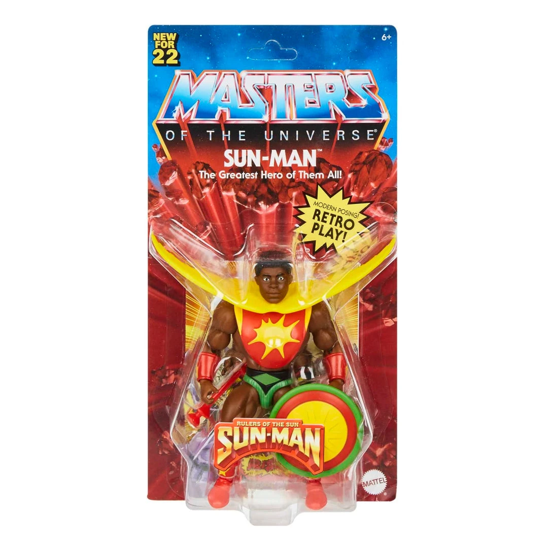 Mattel Masters Of The Universe Origins Series 8 - Sun-Man 1 Mattel Masters Of The Universe Origins Series 8 - Sun-Man